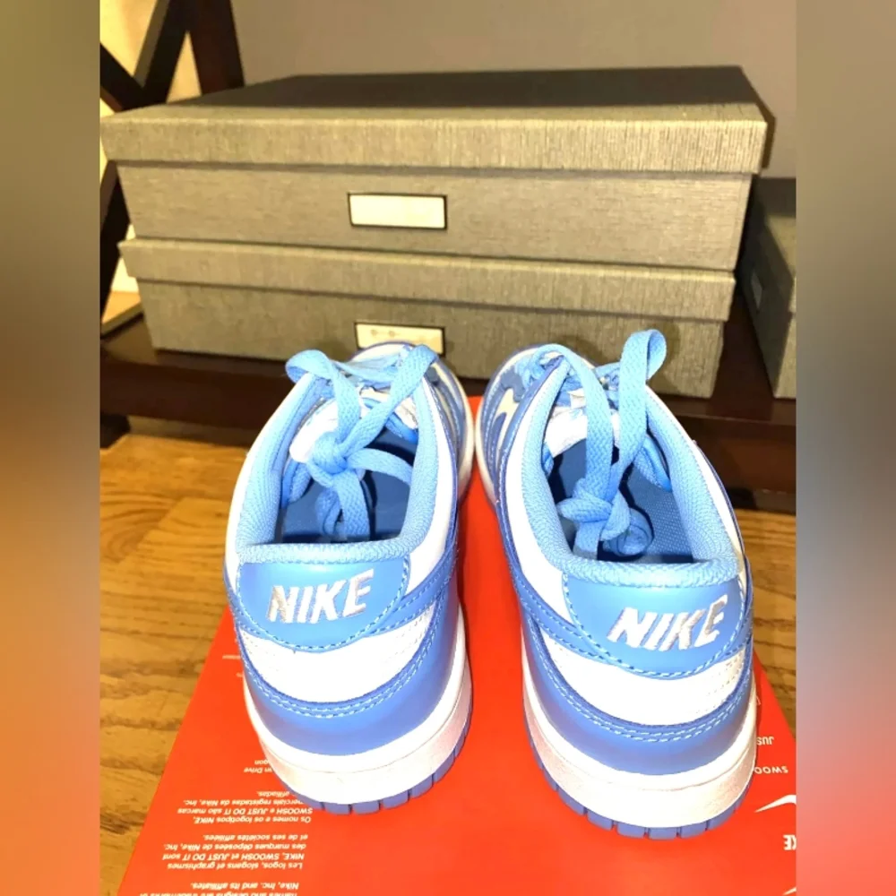 New Men's Nike Dunk Low UNC University Blue - Picture 3 of 6